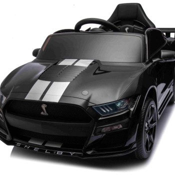 12V dječji automobil Shelby Mustang GT 500 Cobra, crni