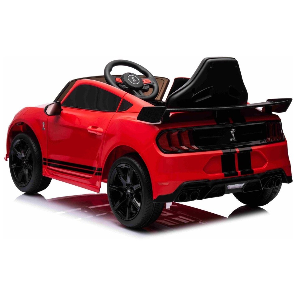 12V dječji automobil Shelby Mustang GT 500 Cobra, crveni