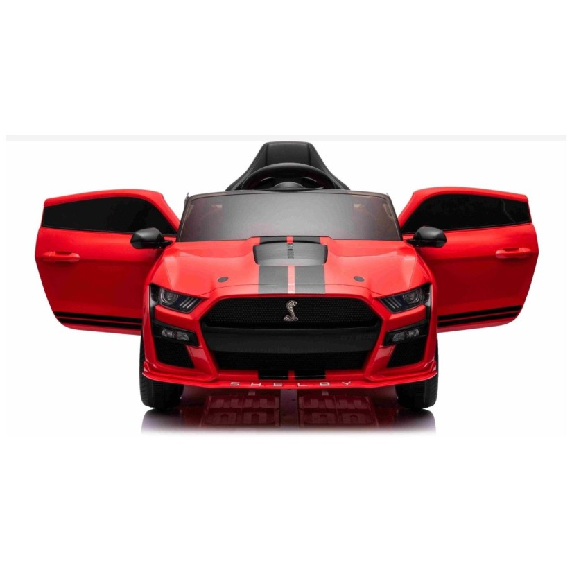 12V dječji automobil Shelby Mustang GT 500 Cobra, crveni
