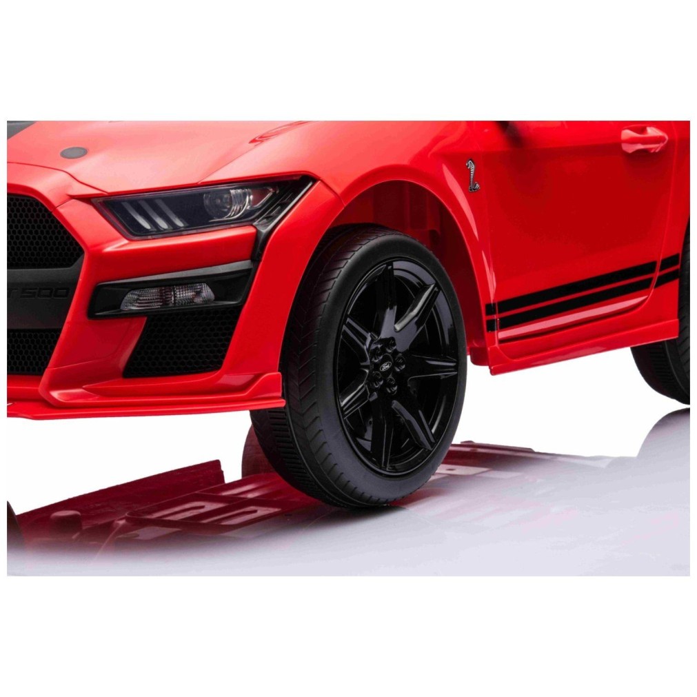 12V dječji automobil Shelby Mustang GT 500 Cobra, crveni