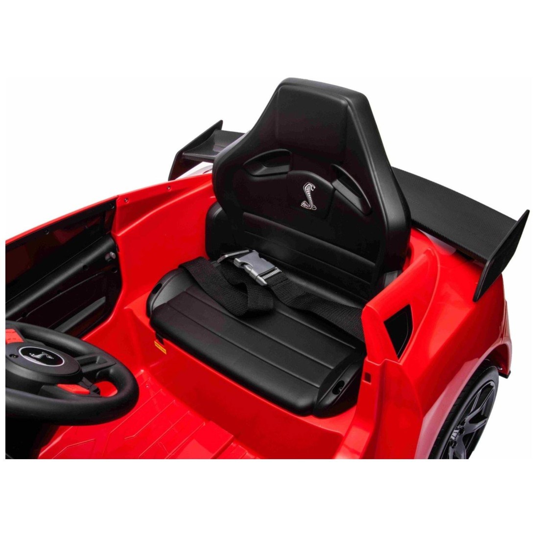 12V dječji automobil Shelby Mustang GT 500 Cobra, crveni
