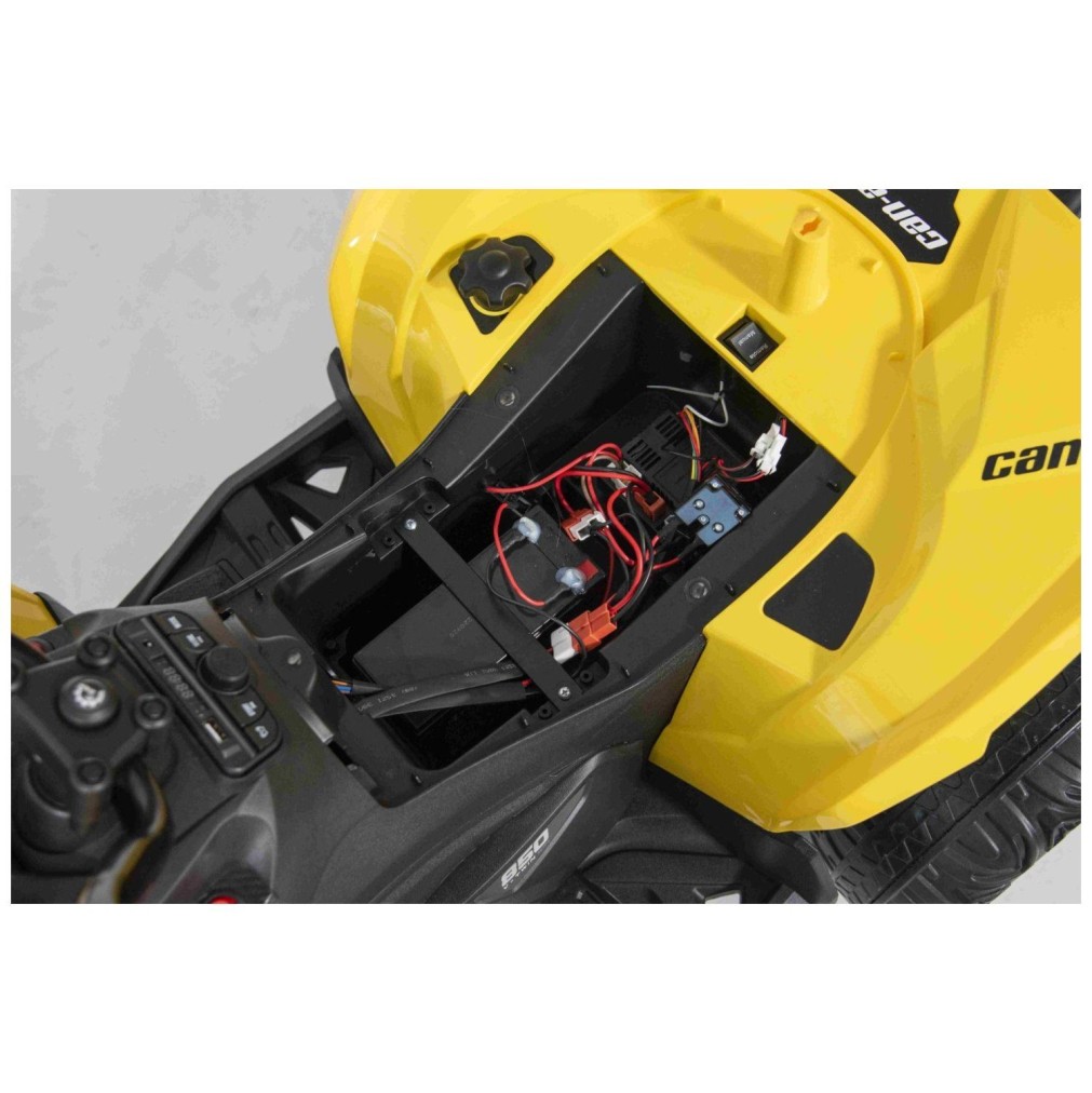 12V otroški štirikolesnik CAN-AM Renegade, rumen