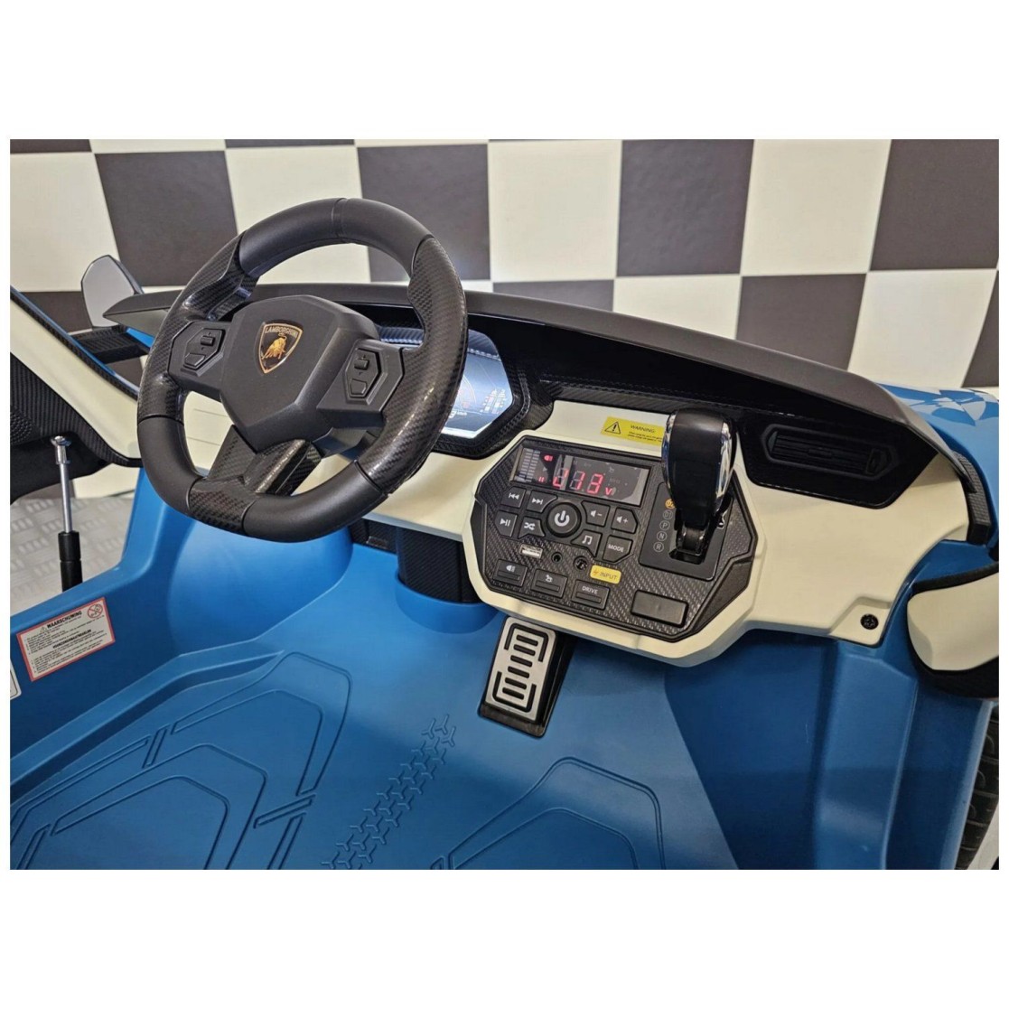 24V auto za djecu Lamborghini Sian plavi 24V auto za djecu Lamborghini Sian plavi