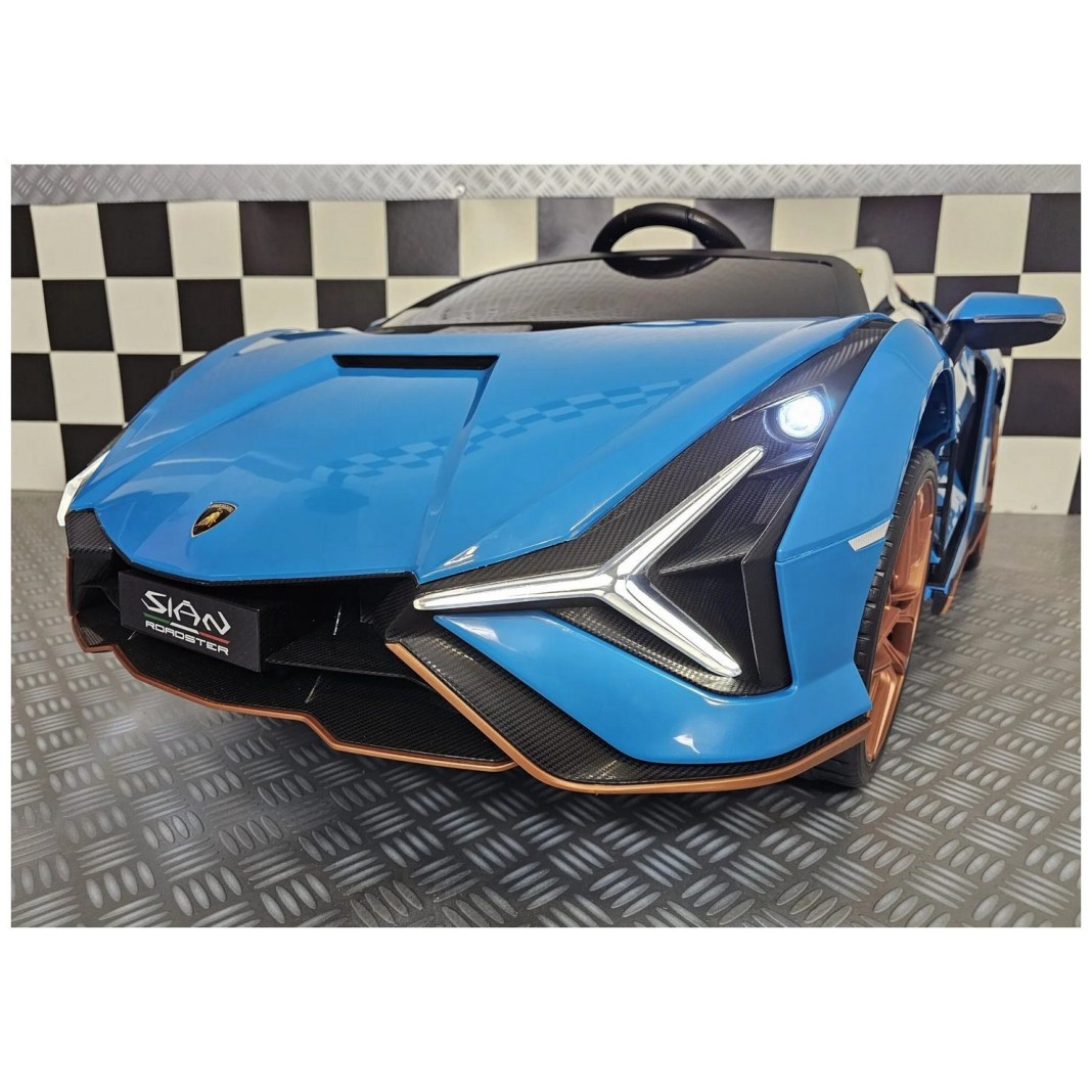 24V auto za djecu Lamborghini Sian plavi 24V auto za djecu Lamborghini Sian plavi