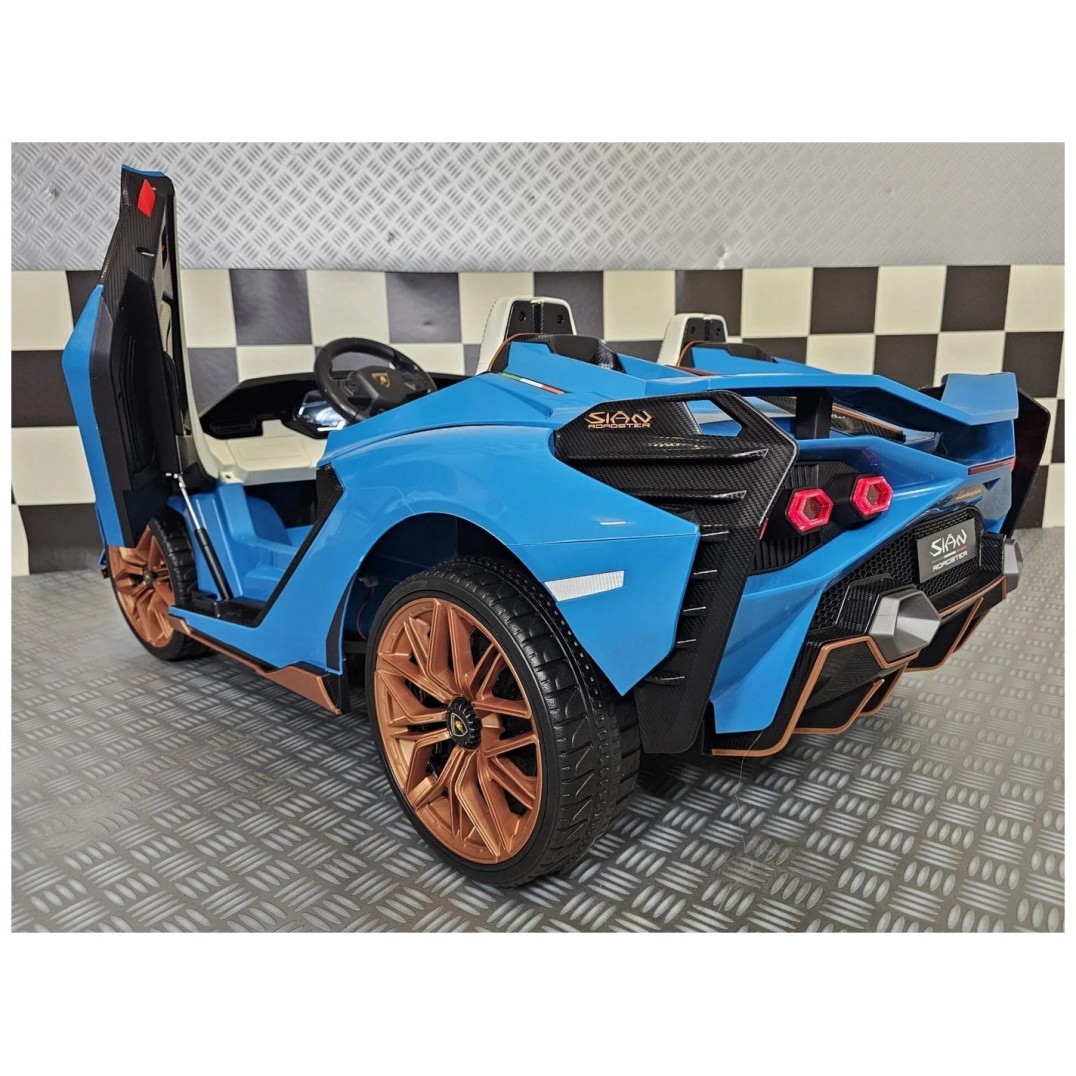 24V auto za djecu Lamborghini Sian plavi 24V auto za djecu Lamborghini Sian plavi