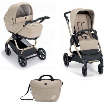 Otroški voziček DUO TECHNO BABILA Beige