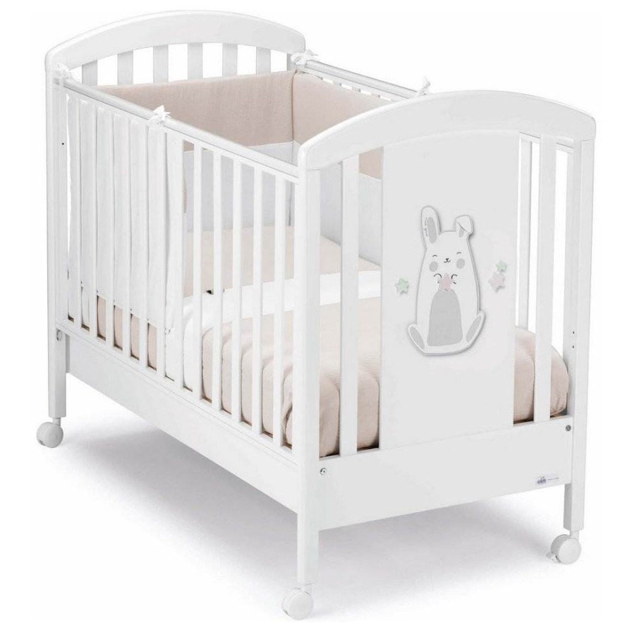 Drveni krevetič i madrac BRERA Coniglio