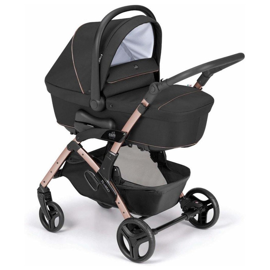 Kolica 2u1 FLUIDO EASY Black