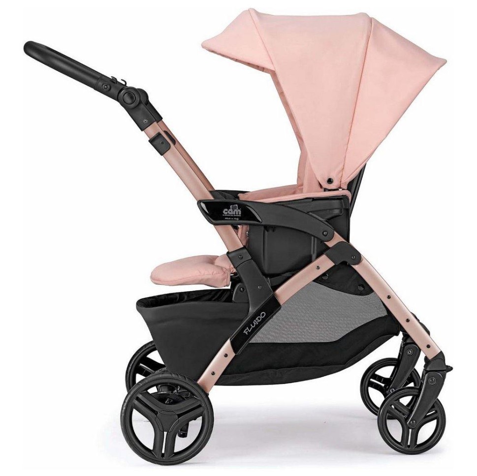 Kolica 2u1 FLUIDO EASY Pink