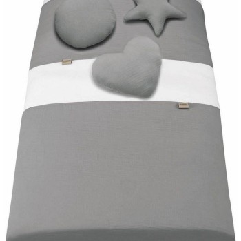 Otroška posteljnina PIUMONE Grey