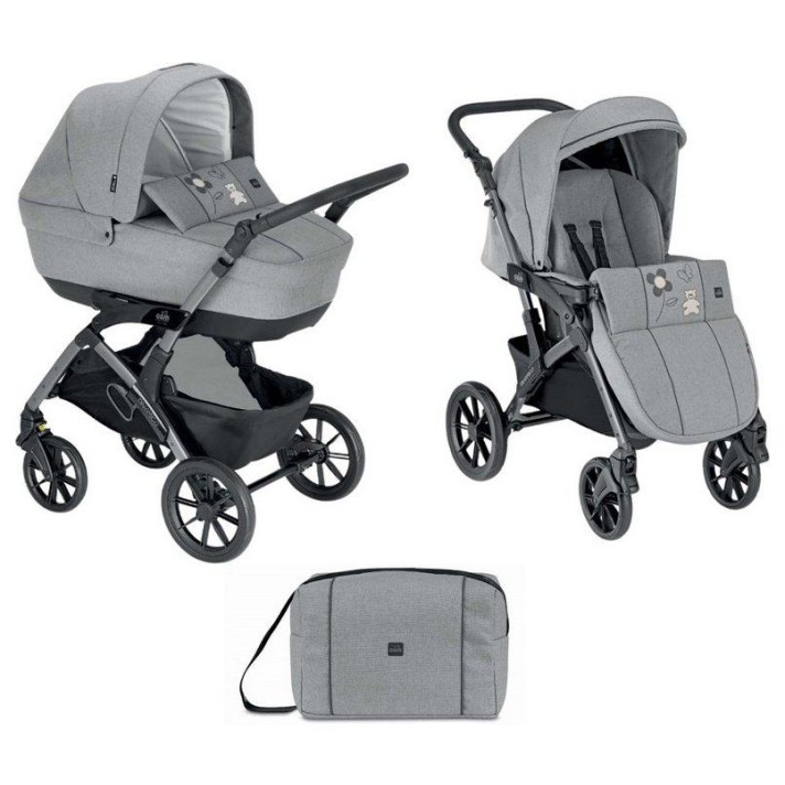 Dječja kolica 2u1 DINAMICO SMART Grey Natura Dječja kolica 2u1 DINAMICO SMART Grey Natura