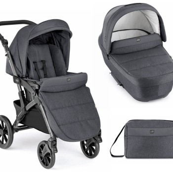 Otroški voziček 2v1 DINAMICO SMART Antracite