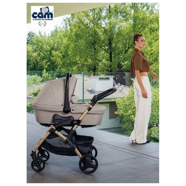 Kolica 2u1 FLUIDO EASY Cuore Beige Kolica 2u1 FLUIDO EASY Cuore Beige