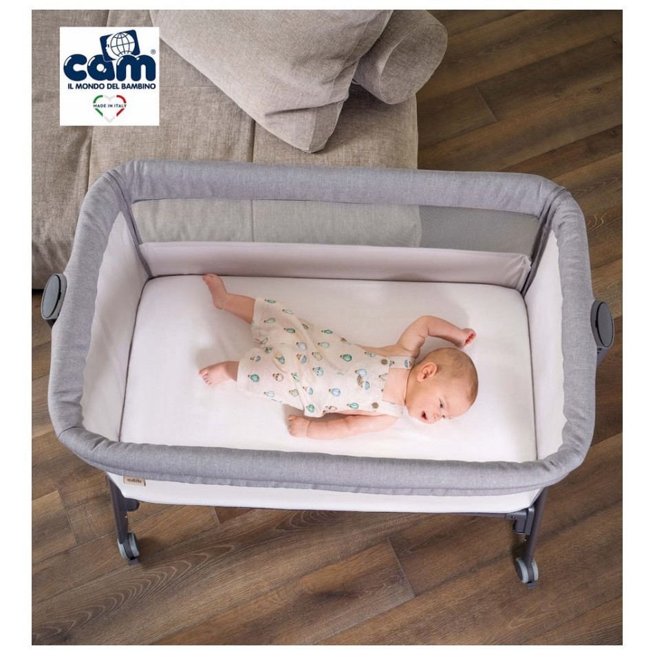 Obposteljna posteljica SEMPRE CON TE JOY Grey