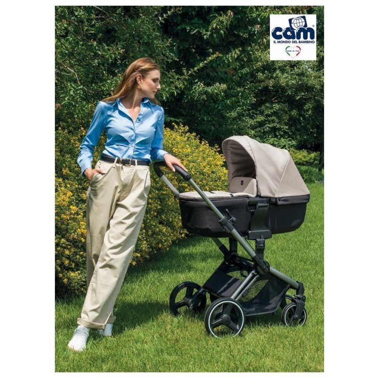 Otroški voziček NEXT EVO Beige Trapuntato