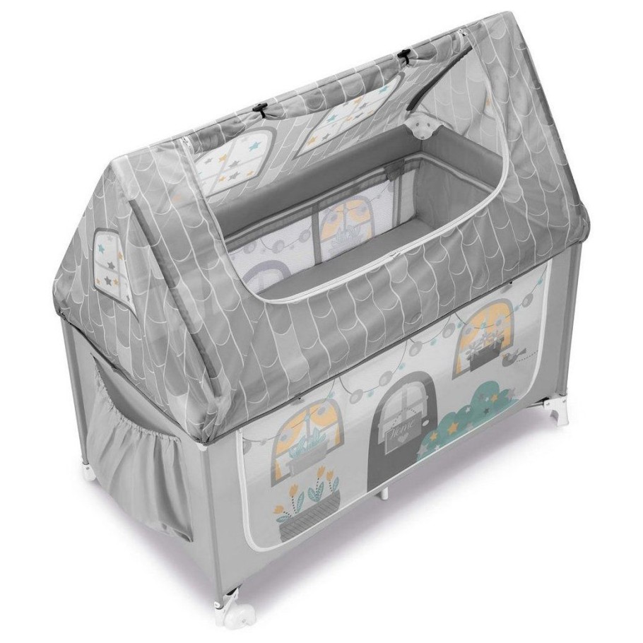 Prenosna posteljica  LETTINO DAILY DOLCI SOGNI GREY