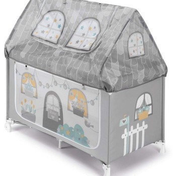 Prenosna posteljica  LETTINO DAILY DOLCI SOGNI GREY