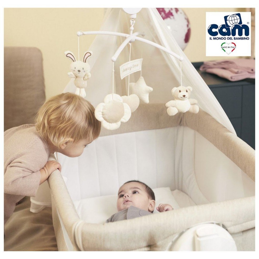 Dječji krevetić CULLAMI Antracite Stelline