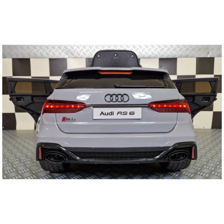 Avto na akumulator 12V Audi RS6 Nardo Grey Avto na akumulator 12V Audi RS6 Nardo Grey
