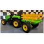 12v otroški traktor s prikolico zelen 12v otroški traktor s prikolico zelen