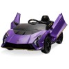 Otroški avto na akumulator 12V LAMBORGHINI AUTENTICA Purple