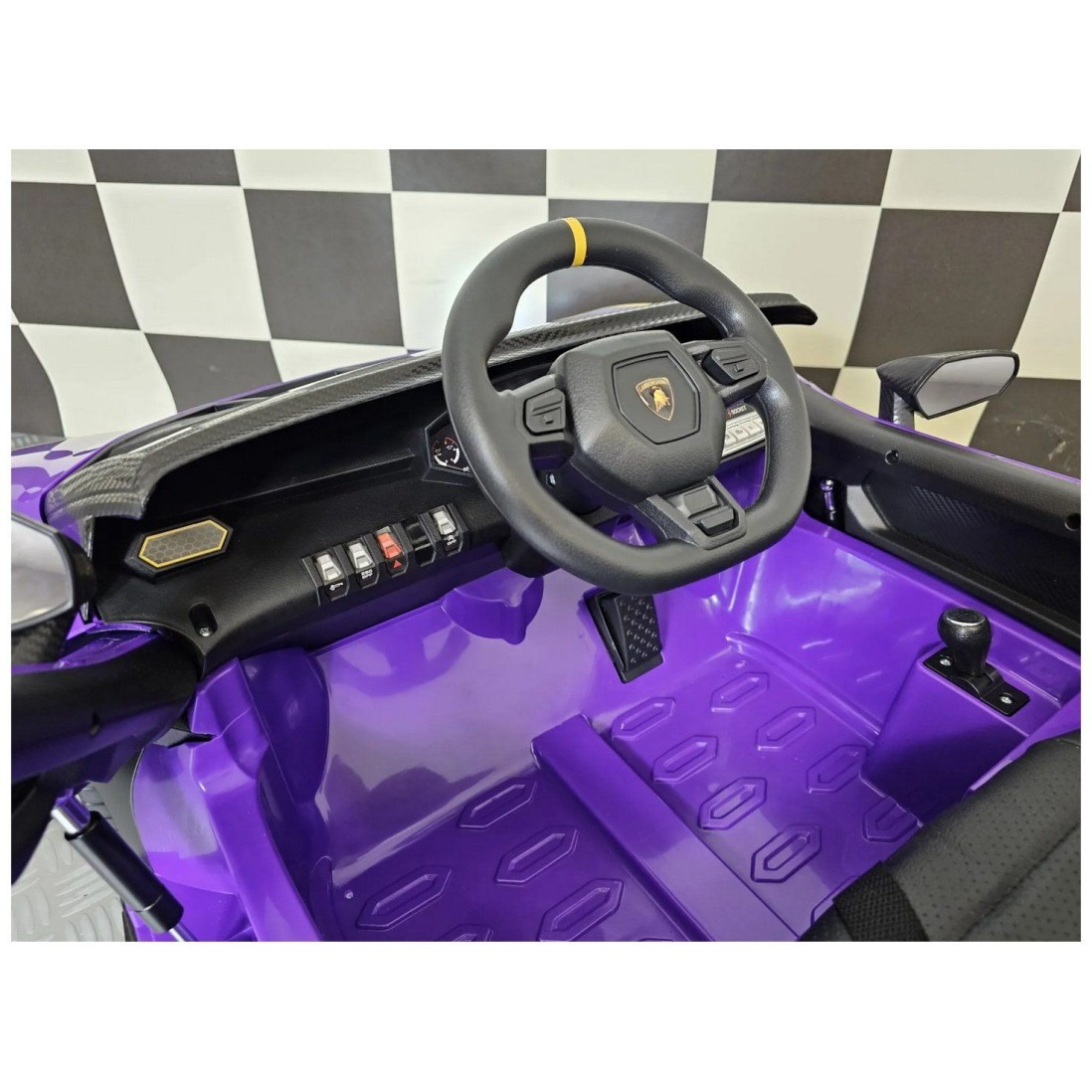 Otroški avto na akumulator 12V LAMBORGHINI AUTENTICA Purple