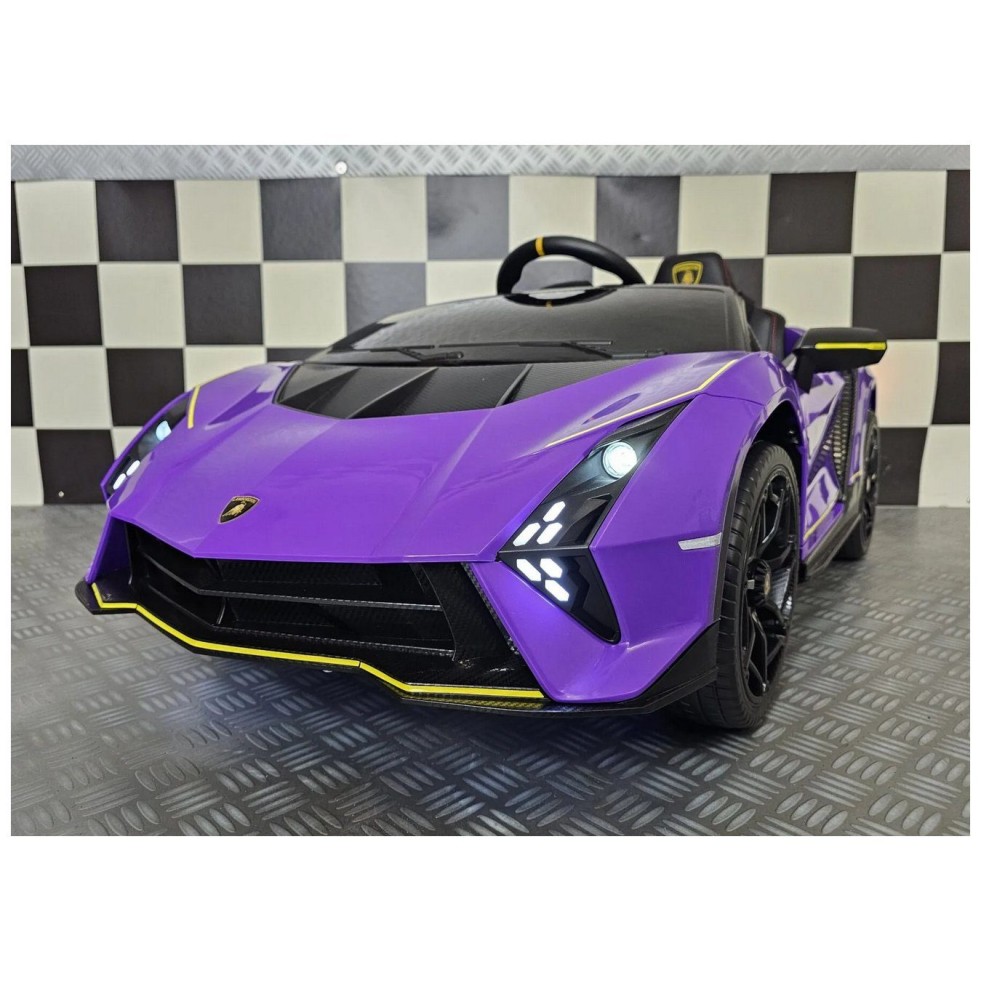 Otroški avto na akumulator 12V LAMBORGHINI AUTENTICA Purple