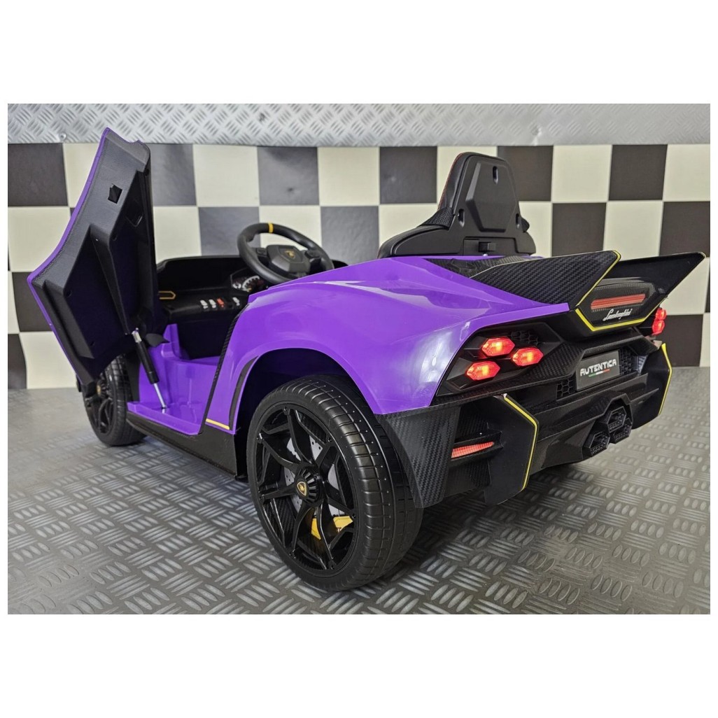 Otroški avto na akumulator 12V LAMBORGHINI AUTENTICA Purple
