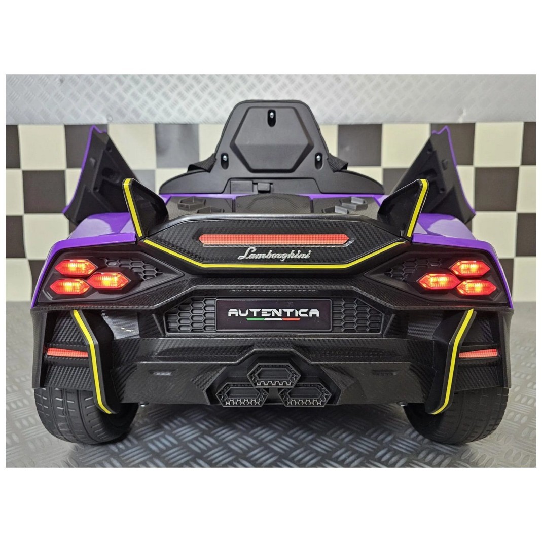 Otroški avto na akumulator 12V LAMBORGHINI AUTENTICA Purple
