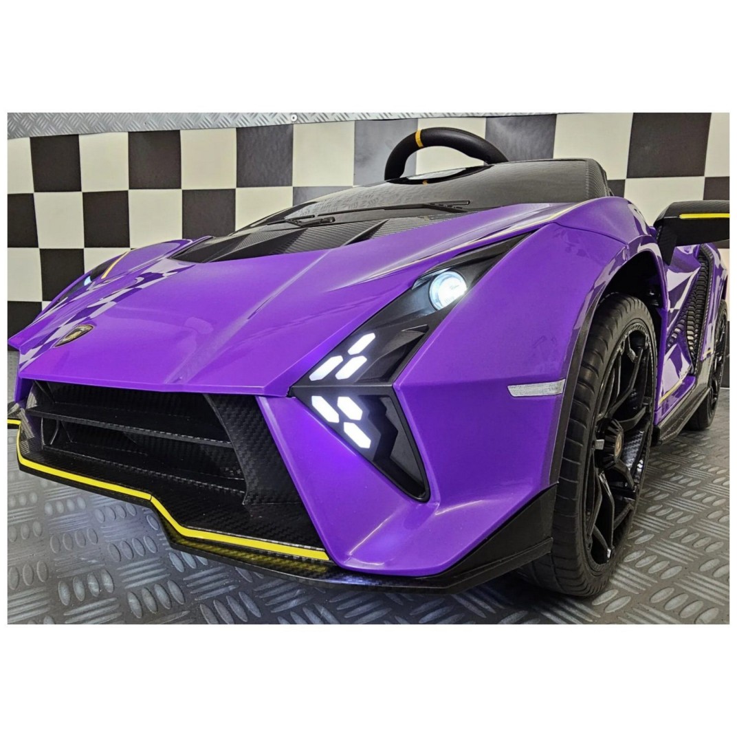 Otroški avto na akumulator 12V LAMBORGHINI AUTENTICA Purple