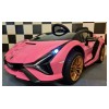12V avto na akumulator Lamborghini SIAN Pink