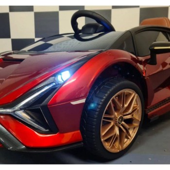 12V auto na akumulator Lamborghini SIAN Metallic Red