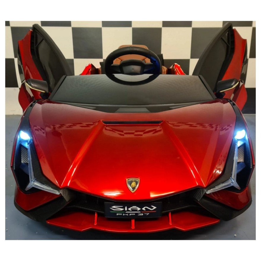 12V auto na akumulator Lamborghini SIAN Metallic Red 12V auto na akumulator Lamborghini SIAN Metallic Red