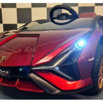 12V auto na akumulator Lamborghini SIAN Metallic Red 12V auto na akumulator Lamborghini SIAN Metallic Red