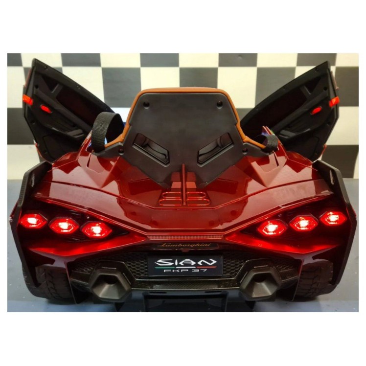 12V auto na akumulator Lamborghini SIAN Metallic Red 12V auto na akumulator Lamborghini SIAN Metallic Red