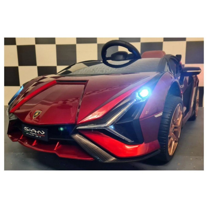 12V auto na akumulator Lamborghini SIAN Metallic Red 12V auto na akumulator Lamborghini SIAN Metallic Red