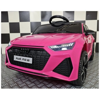 Avto na akumulator 12V Audi RS6 Pink