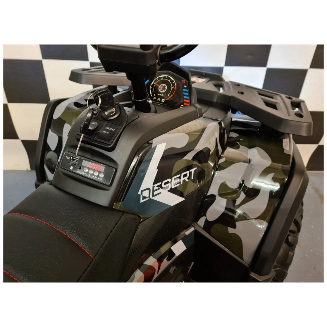 Štirikolesnik za otroke 12V QUAD DESERT Camo Green Štirikolesnik za otroke 12V QUAD DESERT Camo Green