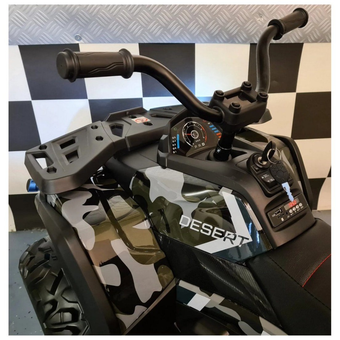 Štirikolesnik za otroke 12V QUAD DESERT Camo Green Štirikolesnik za otroke 12V QUAD DESERT Camo Green