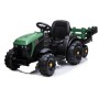 12V otroški traktor na akumulator FARMER Green