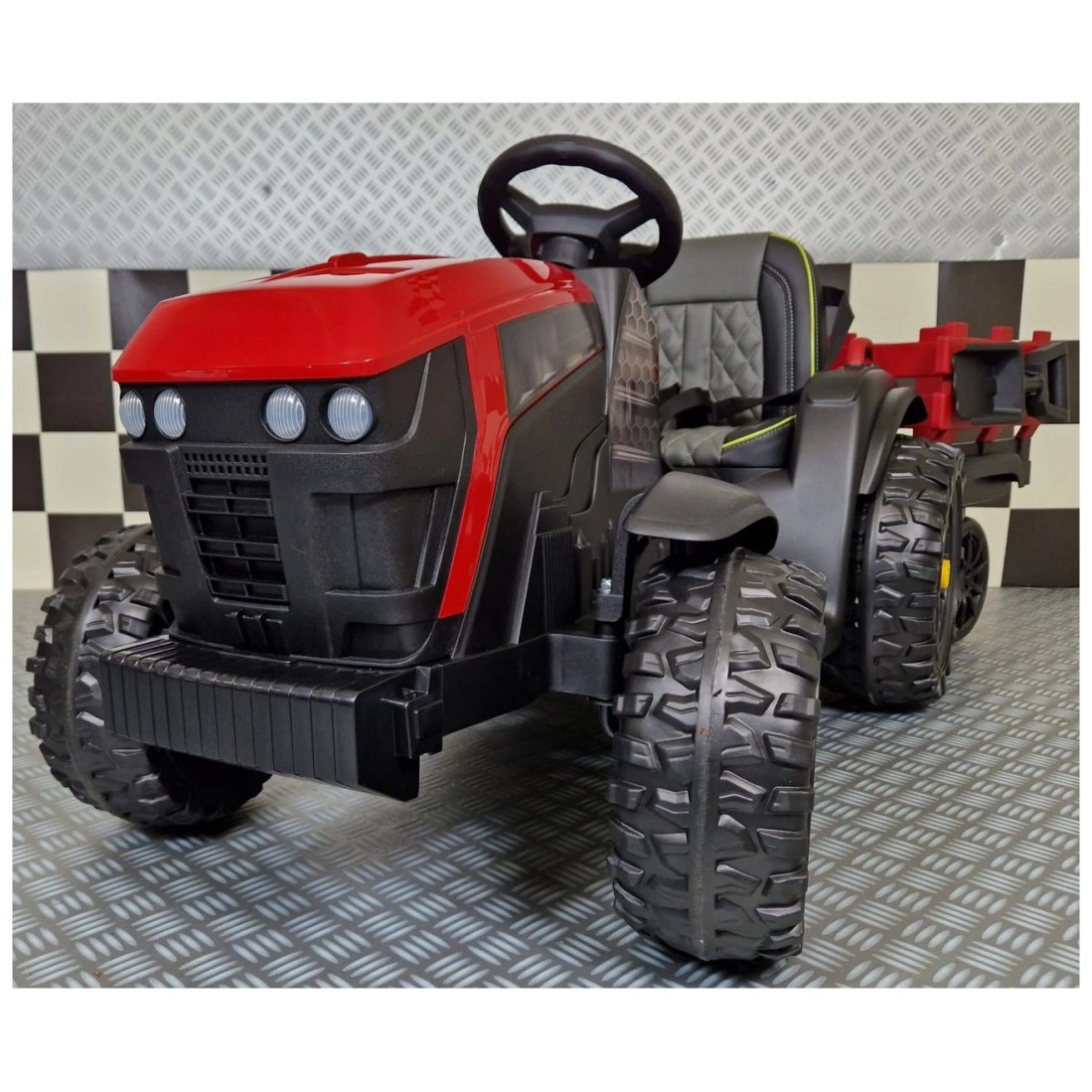 12V dječji traktor na akumulator FARMER Red 12V dječji traktor na akumulator FARMER Red