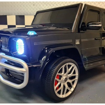 24V Mercedes G63 - otroški avto na akumulator, črn