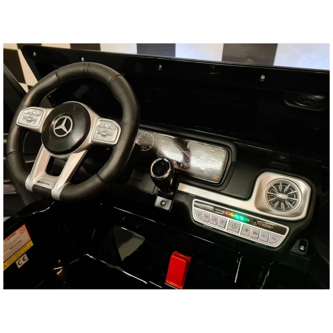 24V Mercedes G63 - dječji auto na akumulator, crne boje 24V Mercedes G63 - dječji auto na akumulator, crne boje