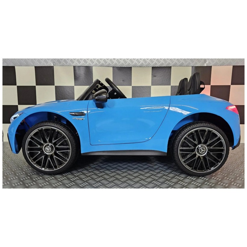 Avto na akumulator 12V Mercedes SL63 Metallic Blue