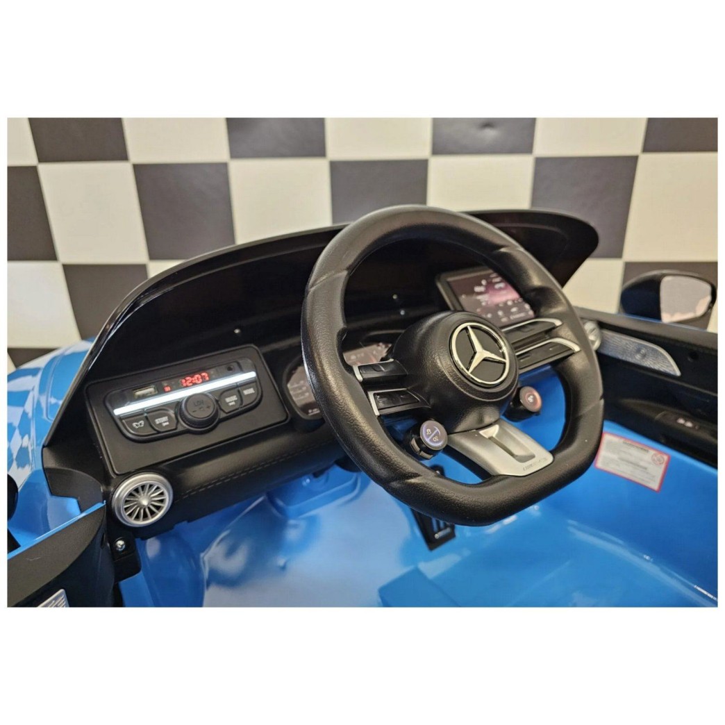 Avto na akumulator 12V Mercedes SL63 Metallic Blue