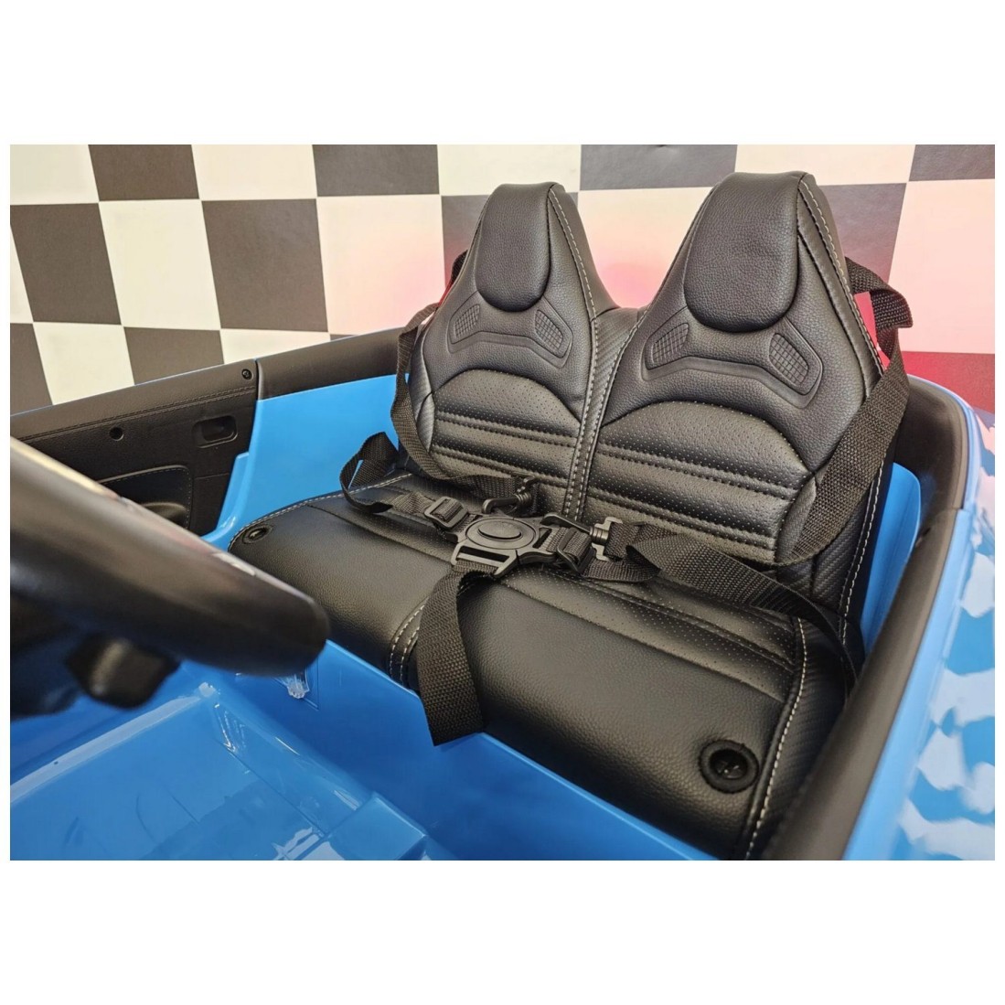 Avto na akumulator 12V Mercedes SL63 Metallic Blue