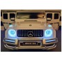 24V Mercedes G63 - otroški avto na akumulator, bel