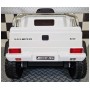 12V Mercedes G63 6X4 - otroški avto na akumulator, bel