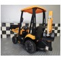 12V Otroški bager JCB SITEMASTER s streho