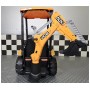 12V Otroški bager JCB SITEMASTER s streho